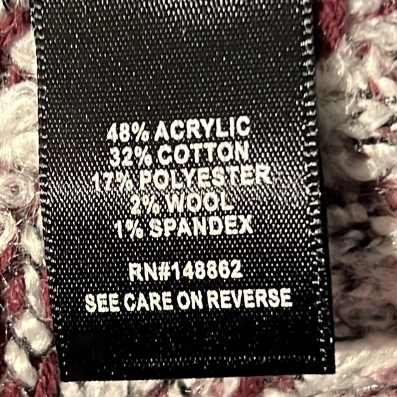 Torrid Women's Sweater 16 Pink White Open Front Oversize Short Sleeves Pockets - Picture 9 of 13